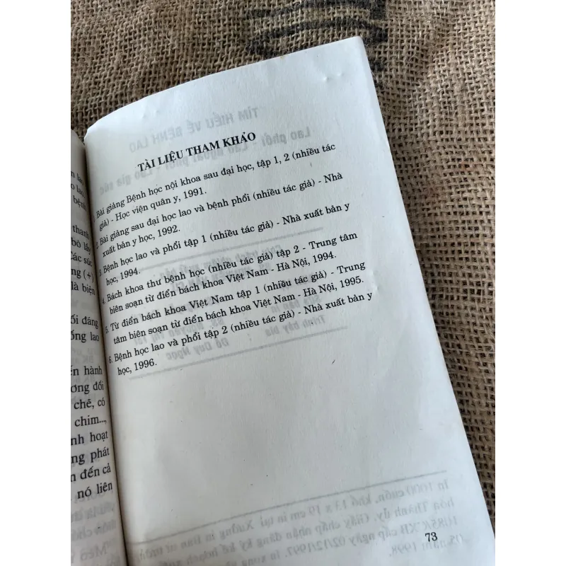 Tìm hiểu về bệnh lao ; 73 trang ; Bs Hoàng Long Phát  1019353