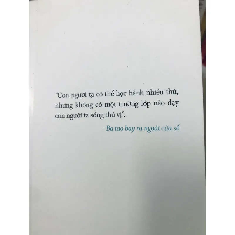 Ba Tao Bay Ra Ngoài Cửa Sổ Và 9 Truyện Ngắn Khác 706412