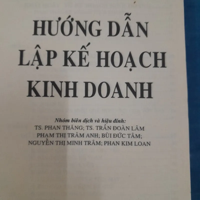 Hướng dẫn lập kế hoạch kinh doanh. David H. Bangs Jr 574293