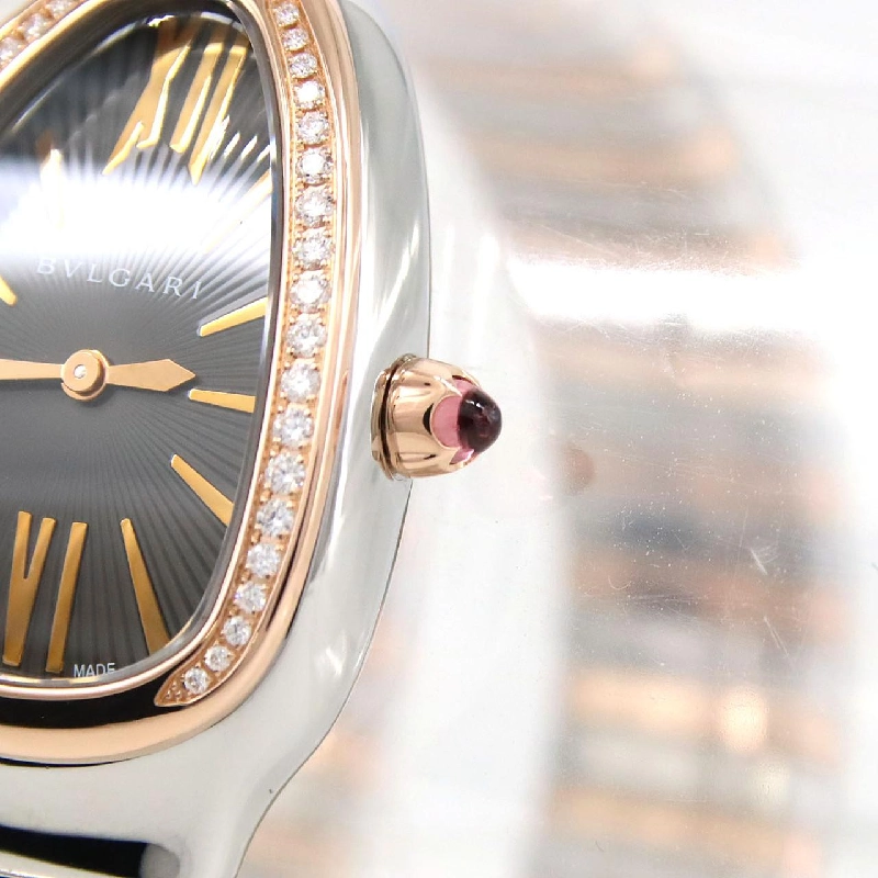 Bulgari Serpenti Tubogas PG kết hợp kích thước S SP35SPG/SP35BSPGD.2T SSxPG Quartz - Hàng hiệu Chính hãng 873842