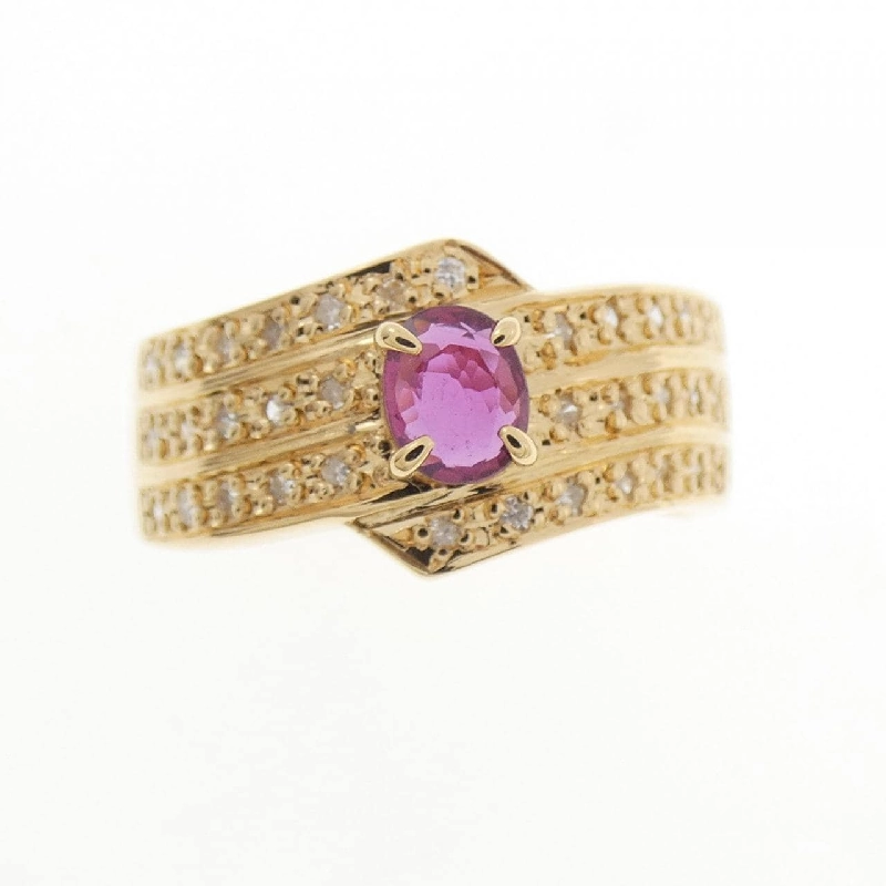 Nhẫn Ruby K18YG 0.26CT - Hàng hiệu Chính hãng 850865