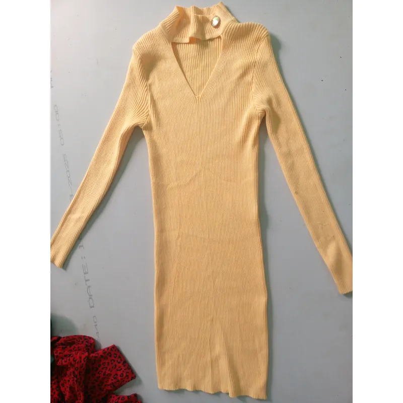 Đầm len ôm body  625959