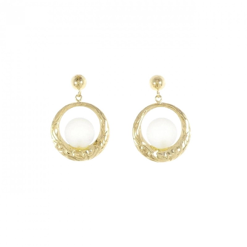 K18YG Đá Quý Bông Tai - Hàng hiệu Chính hãng 870704