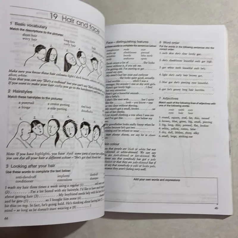 English Vocabulary organiser 720612