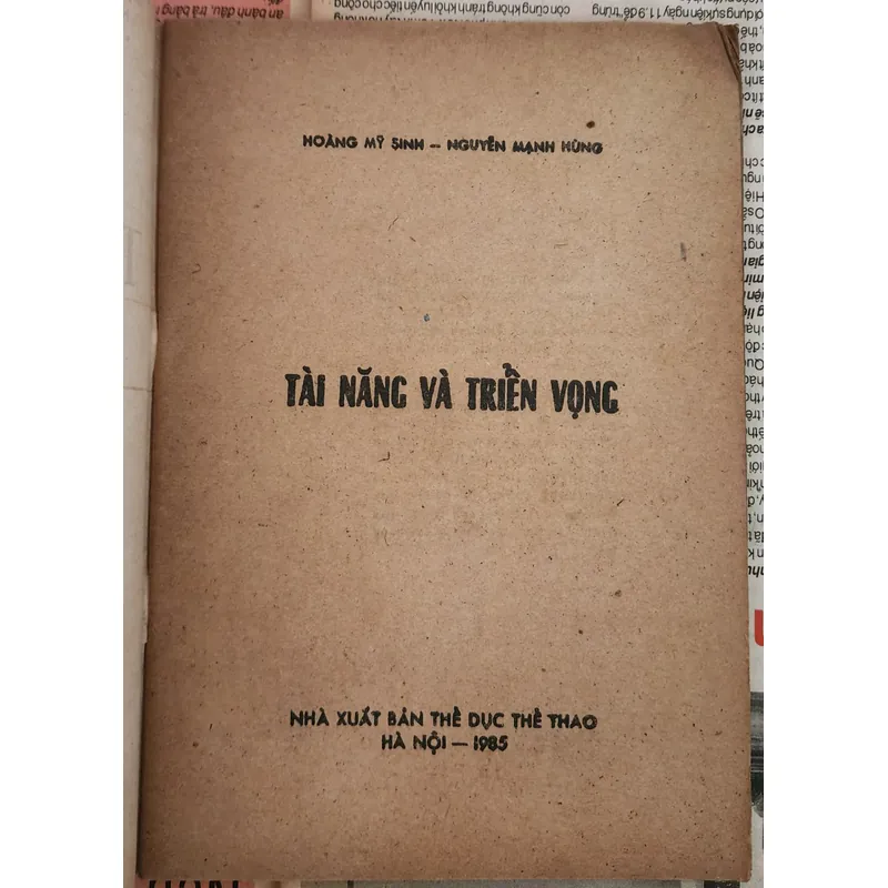TÀI NĂNG & TRIỂN VỌNG (Tủ sách bạn yêu cờ)

Tác giả: Hoàng Mỹ Sinh & Nguyễn Mạnh Hùng 708761