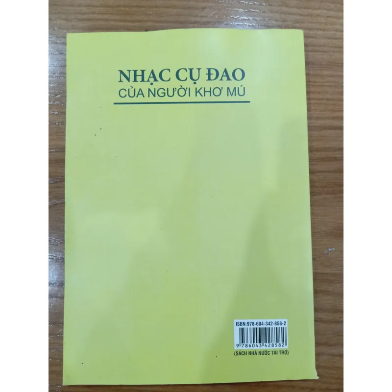 NHẠC CỤ ĐAO CỦA NGƯỜI KHƠ MÚ 713516