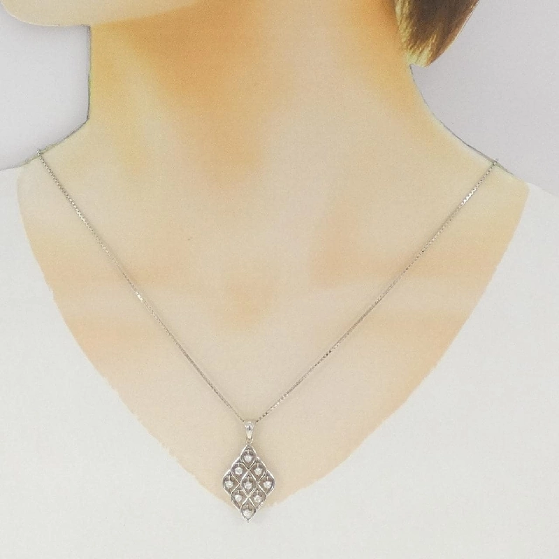 Dây chuyền kim cương PT900/PT850 0.36CT - Hàng hiệu Chính hãng 857123