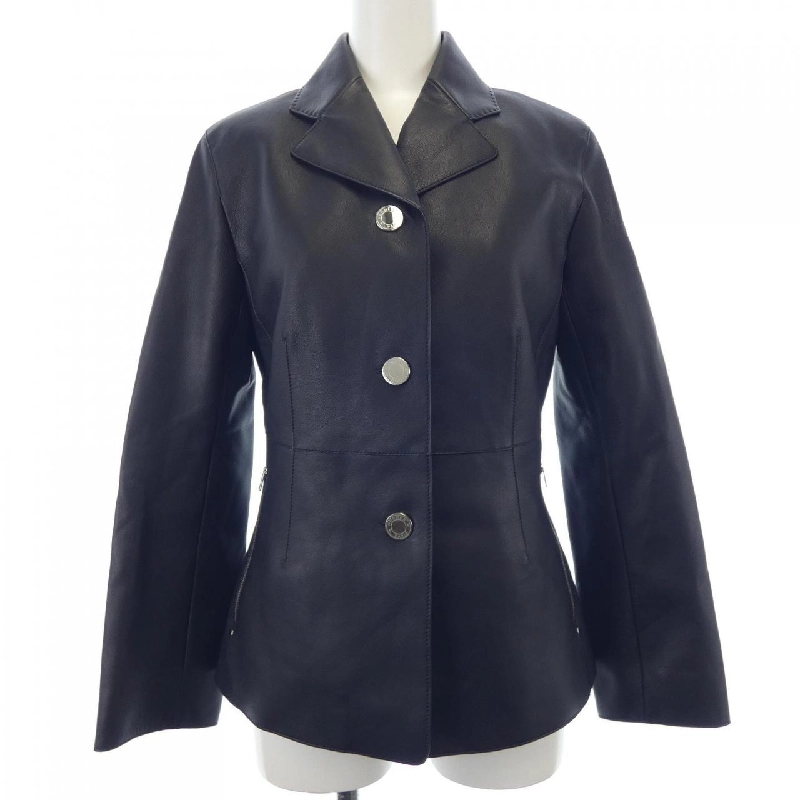 Áo khoác da HERMES 634871