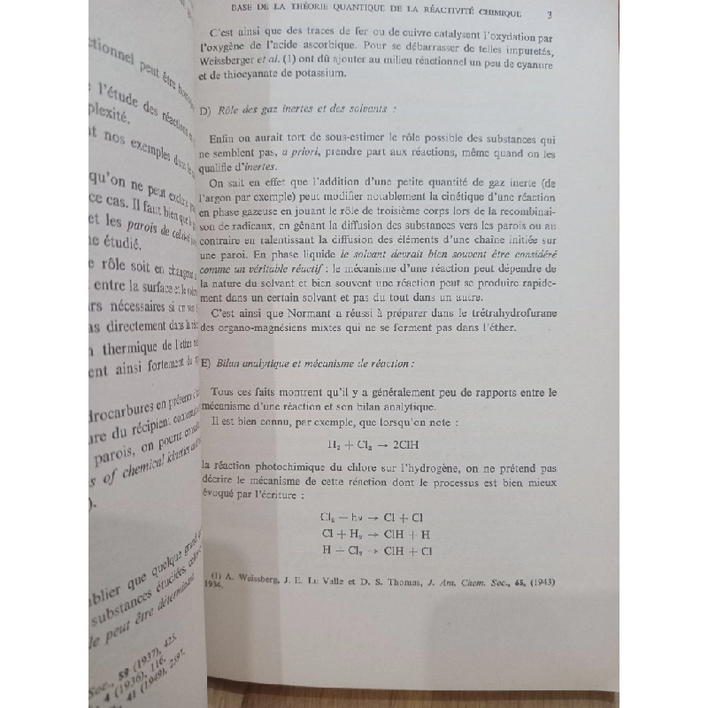 Théorie quantique de la réactivité chimique - R. Daudel 531596
