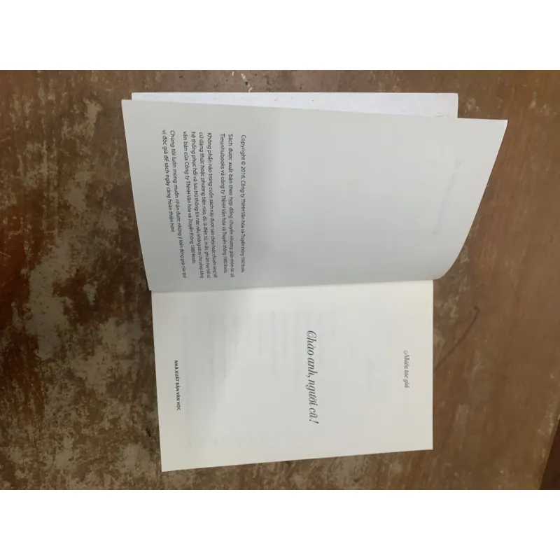  CHÀO ANH NGƯỜI CŨ  745588