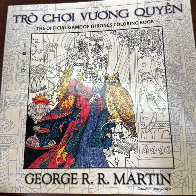 Sách tô màu Trò chơi vương quyền  501715