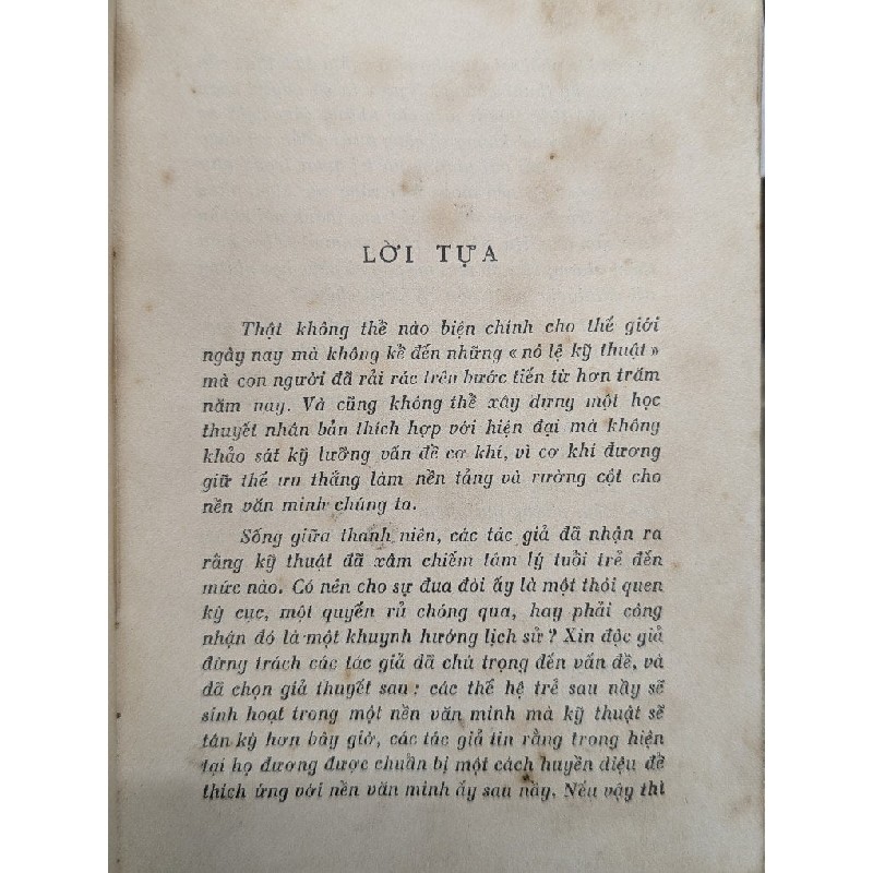 NGƯỜI VÀ MÁY NHẬP MÔN NHÂN BẢN KỸ THUẬT - JEAN LALOUP & JEAN NEILS 119274