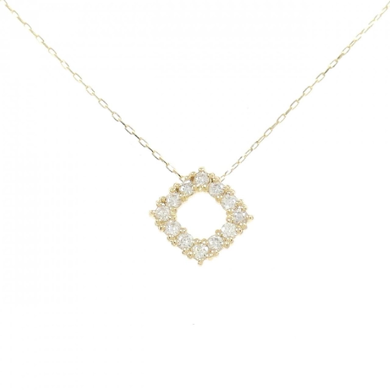 Dây chuyền kim cương K18YG 0.20CT - Hàng hiệu Chính hãng 864980