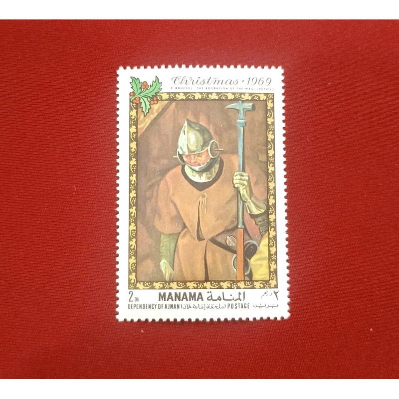 Tem Christmas 1969 - Bruegel - Sự thờ lạy của Ba Vua 504393