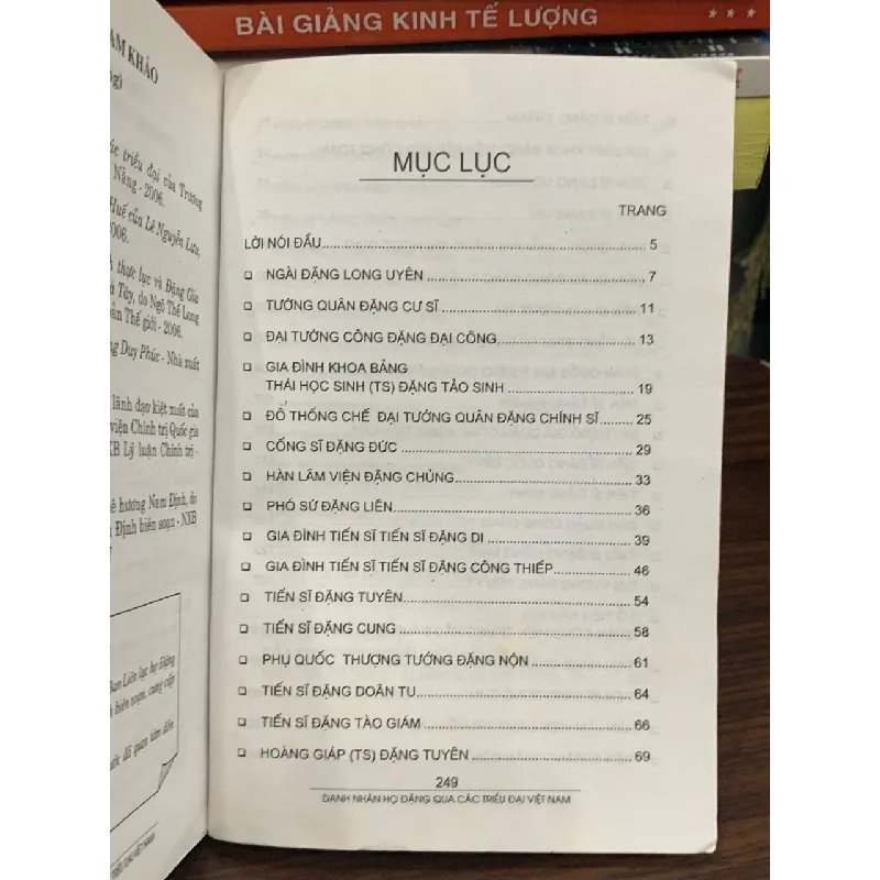 Danh nhân họ Đặng qua các triều đại Việt Nam tập II- Đặng Văn Lương 606324