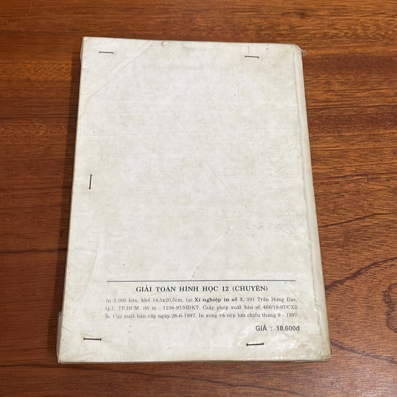 [Sách Xưa] - II Sách Toán: Giải Tích Hình Học (Dành Cho Học Sinh Các Lớp Chuyên) - 1997 519738