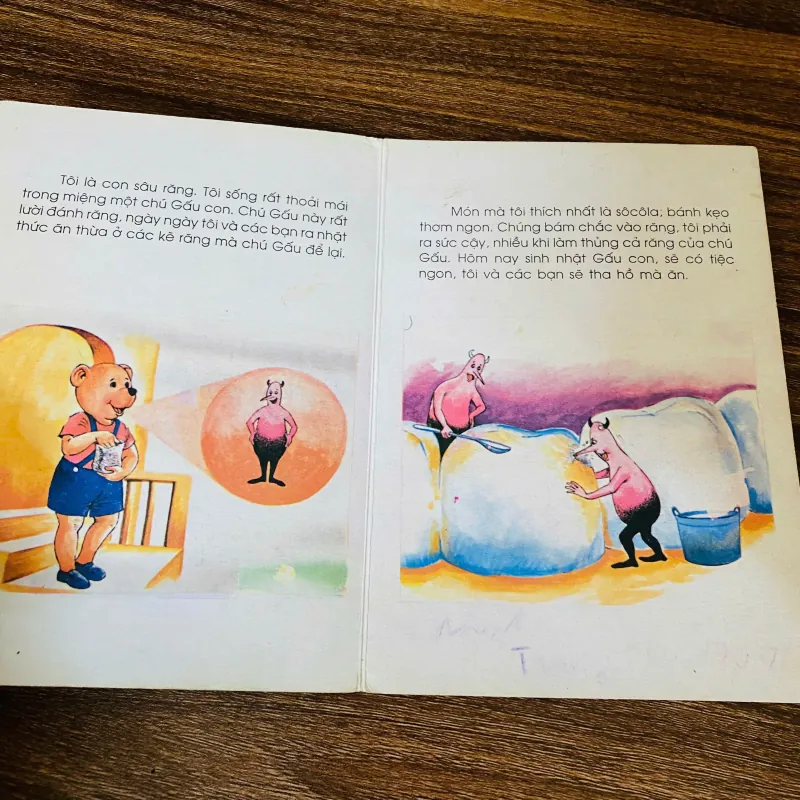 Gấu con đau răng * nxb Kim Đồng- nxb 1996 960831