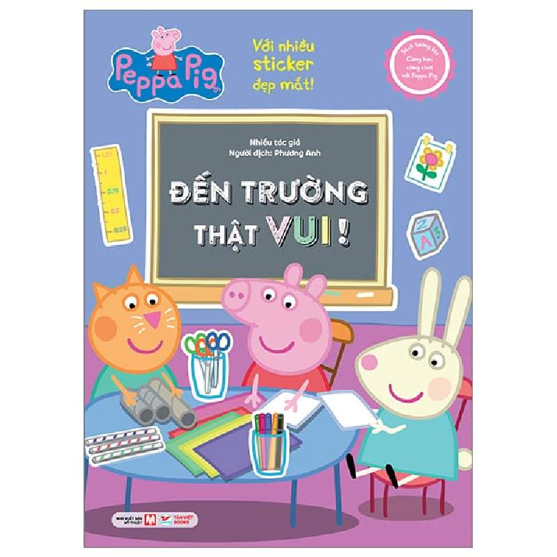 Sách Tương Tác - Cùng Học Cùng Chơi Với Peppa Pig - Đến Trường Thật Vui! - Nhiều Tác Giả ASB.PO Oreka Blogmeo 230225 389809