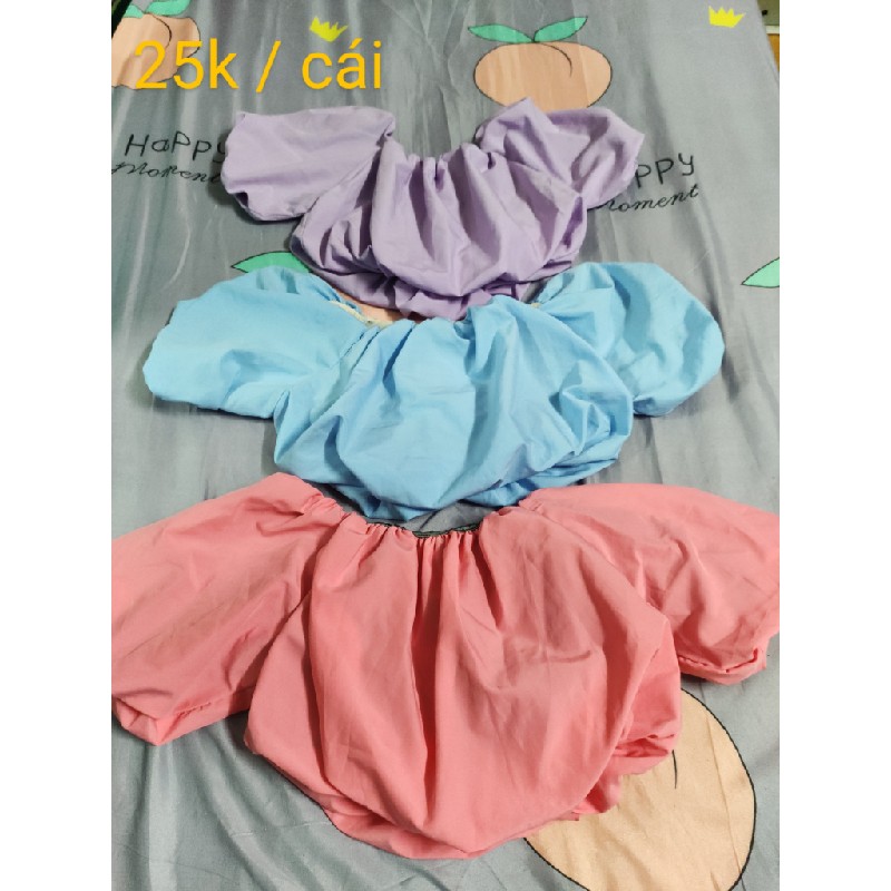 Áo croptop bánh bèo nhẹ nhàng địa trung hải cuteee 16320