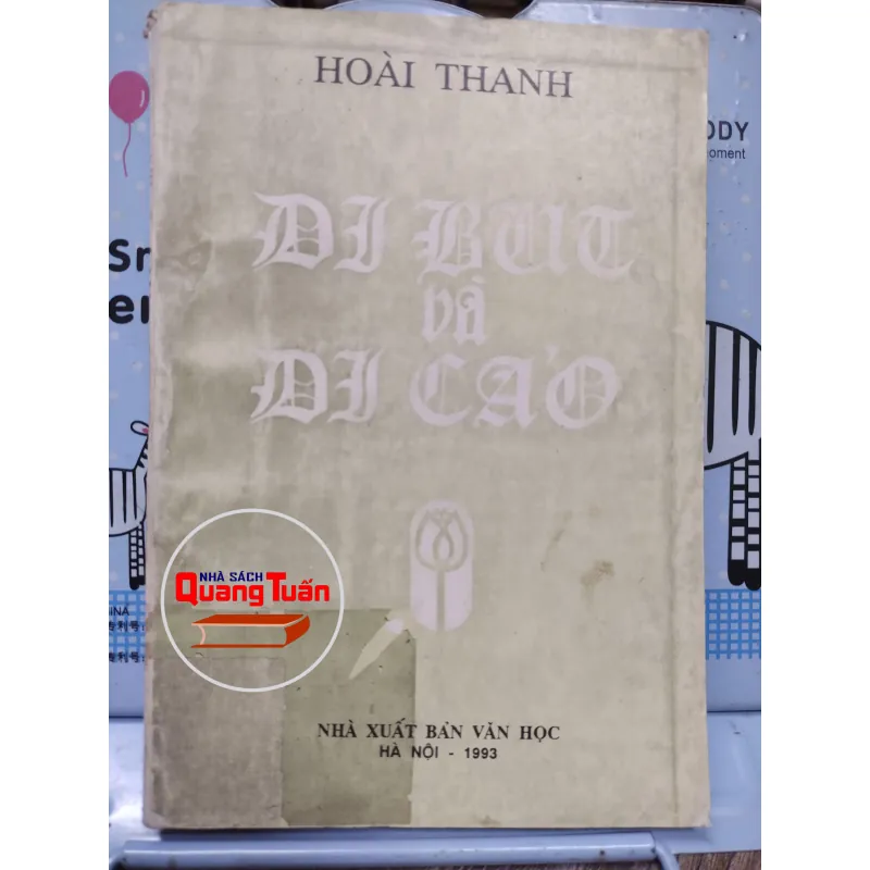 Sách: Di bút và di cảo (A1)  Tác giả: Hoài Thanh 673911