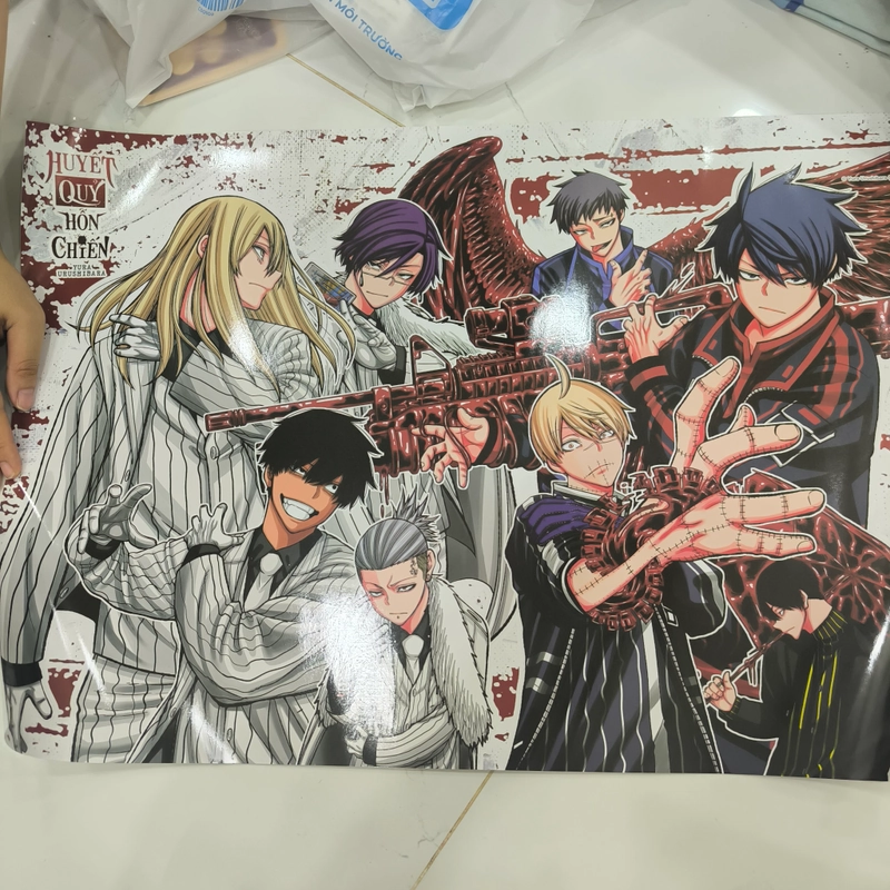 Huyết quỷ hỗn chiến - Tập 1 (Tặng kèm Postcard) + Poster + Ống (seal) - Mới 100% 454448
