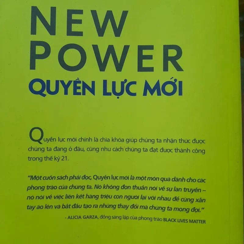 Jeremy Heimans & Henry Timms - QUYỀN LỰC MỚI, Tương lai thế giới sẽ định hình như thế nào? 731304