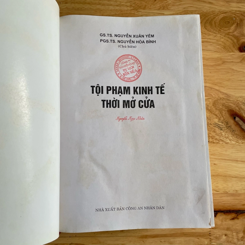 II Tựa sách: Tội Phạm Kinh Tế Thời Mở Cửa - 2003 478801