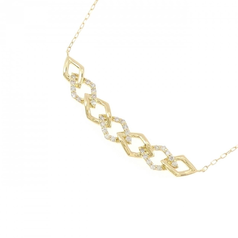 Dây chuyền kim cương K18YG 0.15CT - Hàng hiệu chính hãng 866447