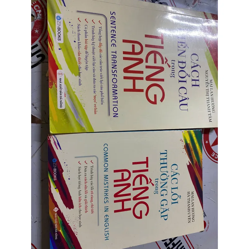 Combo 2 quyển: Biến đổi câu + Các Lỗi thường gặp của cô Mai Lan Hương 694349