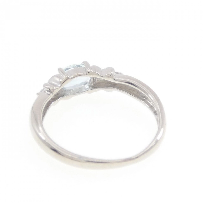 Nhẫn Aquamarine K18WG - Hàng hiệu Authentic 849452