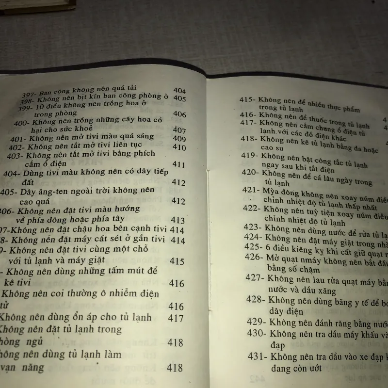 500 điều cấm kỵ trong cuộc sống hiện đại 780249