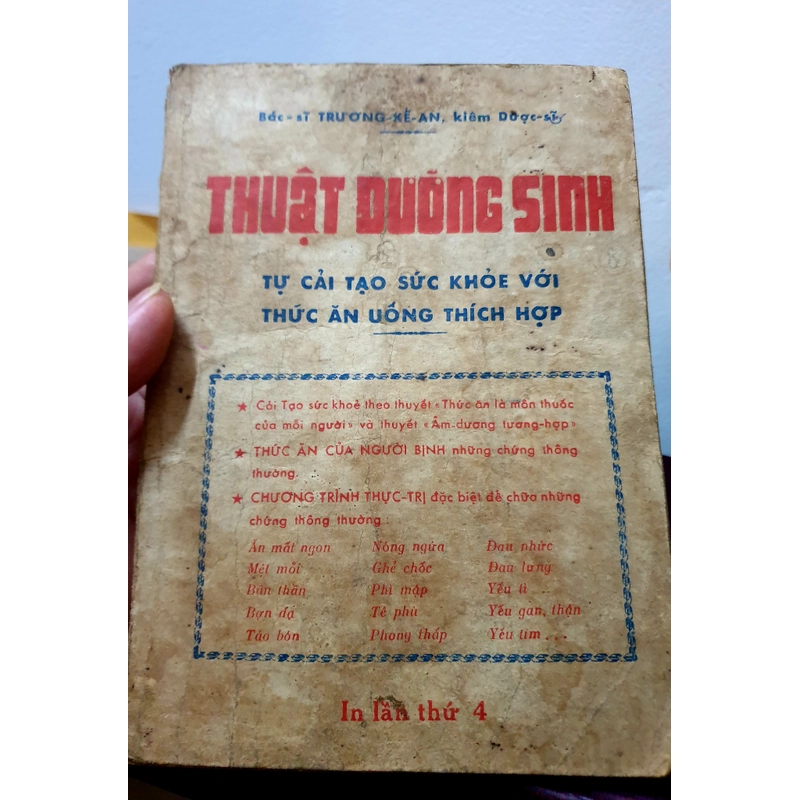Thuật Dưỡng Sinh - Sách xưa 1974 BS Trương Kế An 479736