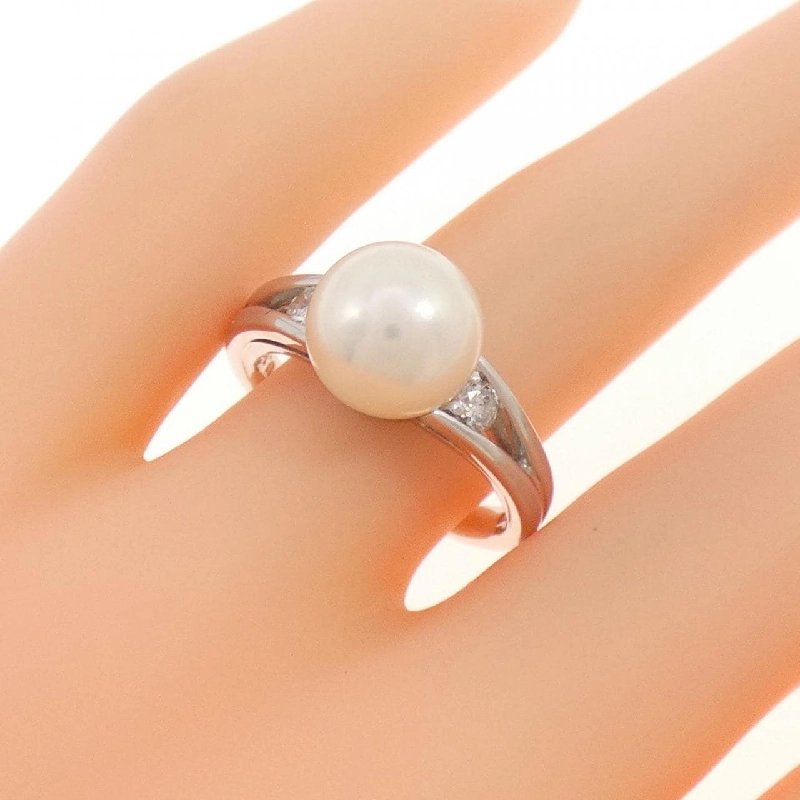 Nhẫn ngọc trai Akoya PT900 9.1mm - Hàng hiệu Authentic 849531