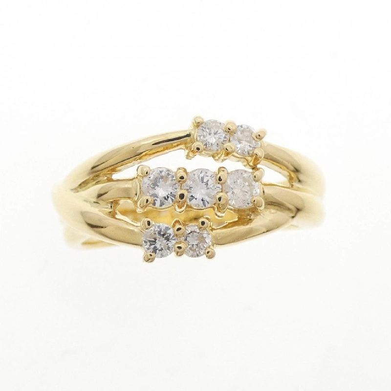 Nhẫn kim cương K18YG 0.30CT - Hàng hiệu Chính hãng 853062