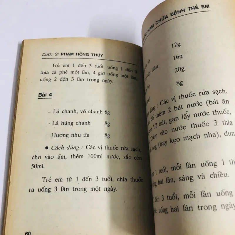 THUỐC NAM CHỮA BỆNH TRẺ EM  749065