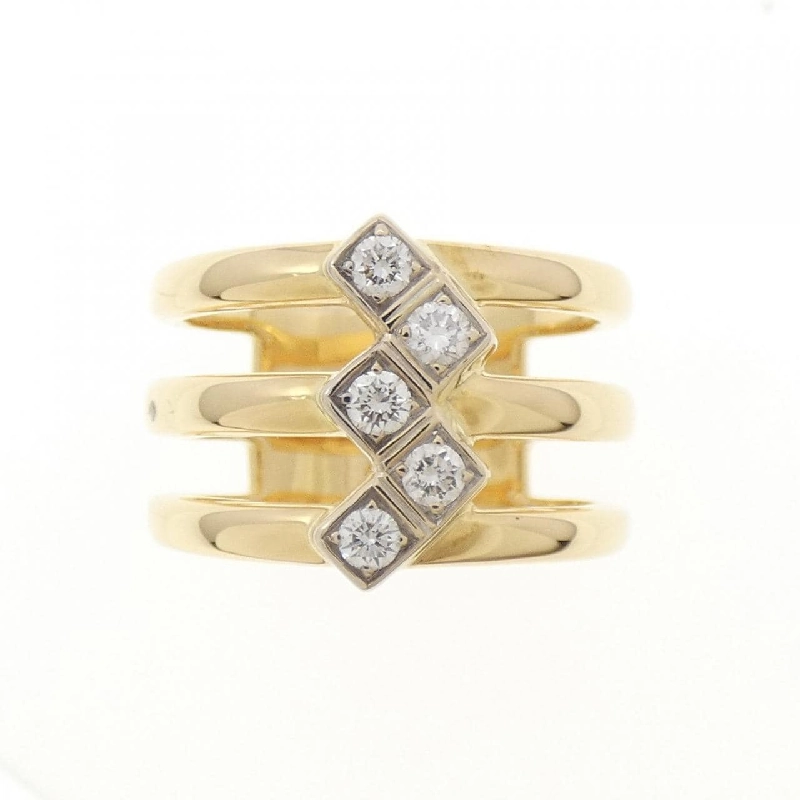 Nhẫn kim cương K18YG/K18WG 0.25CT - Hàng hiệu Authentic 852025