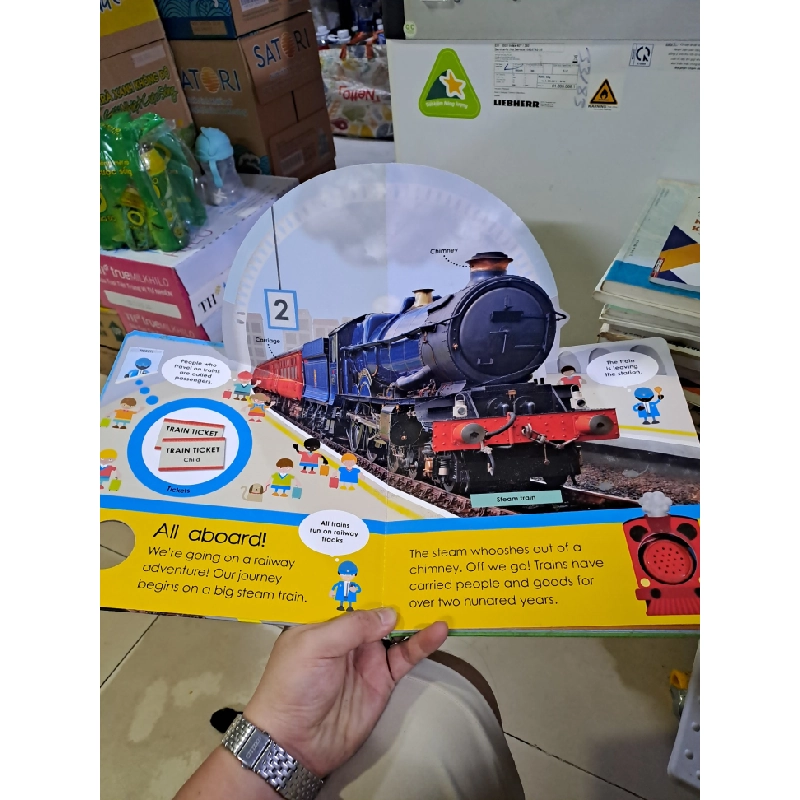 My best-ever pop-up noisy Train book hư nhạc mới 90% HCM0808 MẸ VÀ BÉ 527153