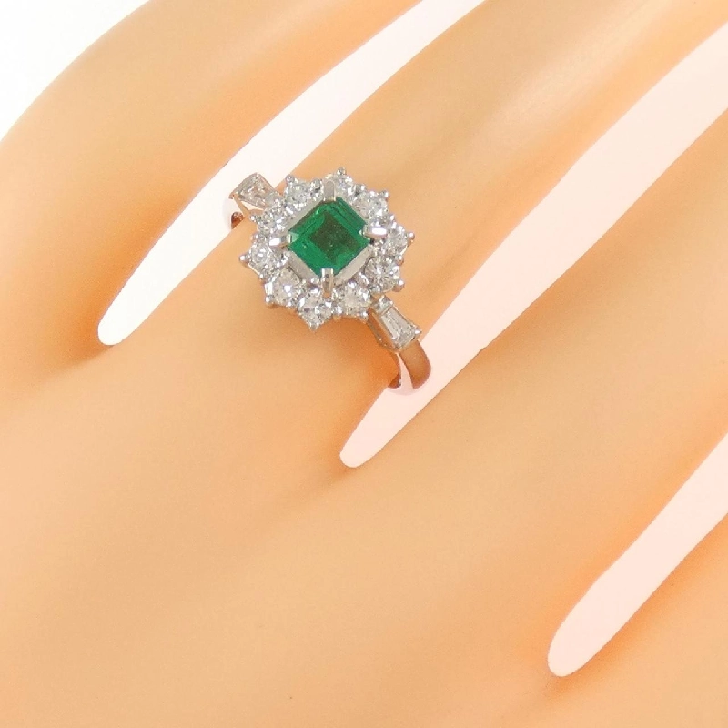 Nhẫn Emerald PT900 0.47CT 668168