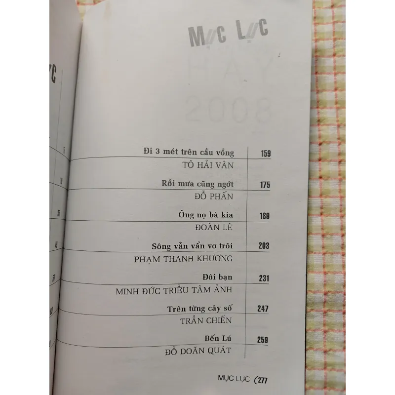 TRUYỆN NGẮN HAY 2007 2008 • Đỗ Bích Thúy, Y Ban, Ngô Tự Lập, Dương Hướng,... 753847
