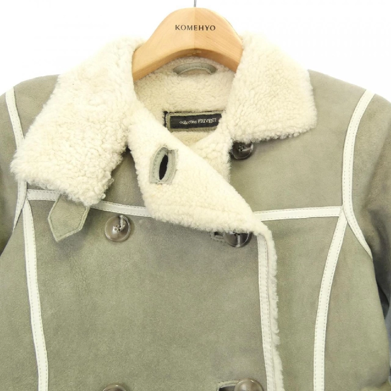 Bộ sưu tập riêng COLLECTION PRIVEE? Áo khoác lông cừu 630880