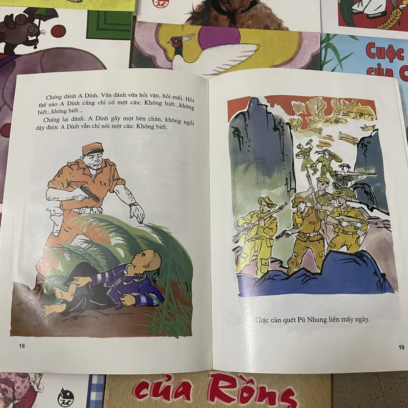 Bộ 9 truyện tranh màu Kim Đồng (1998–1999) 694516