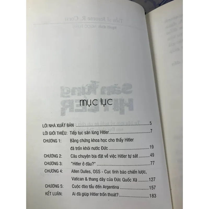 Săn Lùng Hitler - Jerome R. Corsi 719383