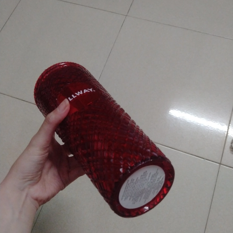 Cốc nhựa giữ nhiệt Hillway đỏ 507977
