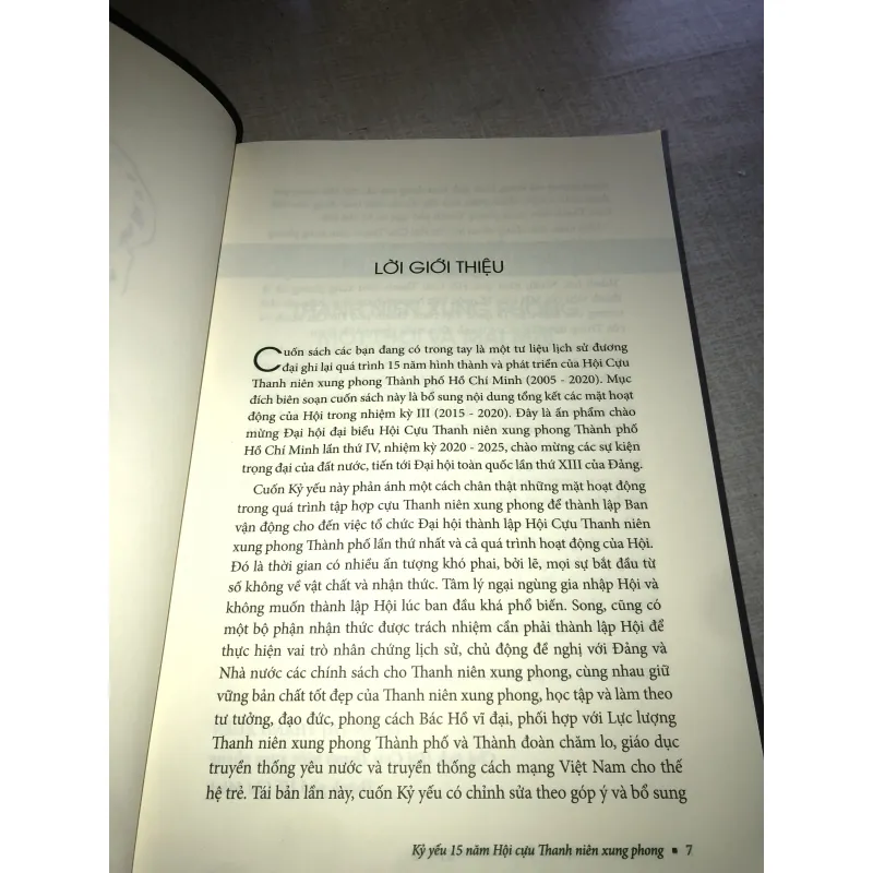 Kỷ yếu Hội Cựu thanh niên xung phong thành phố Hồ Chí Minh-15 năm hình thành và phát triển 779583