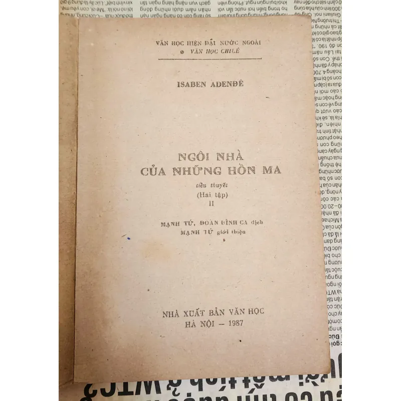 Trọn bộ 2 tập NGÔI NHÀ CỦA NHỮNG HỒN MA, tác giả Isabel Allende 703802
