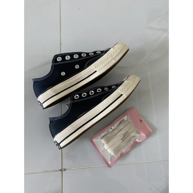 Giày Converse 1970s chính hãng Black White  781402