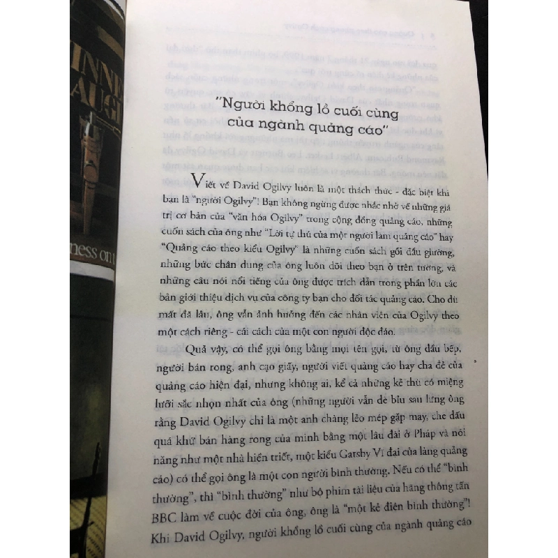 Quảng cáo theo phong cách Ogilvy 2015 mới 85% bẩn nhẹ David Ogilvy HPB2307 KỸ NĂNG 190609