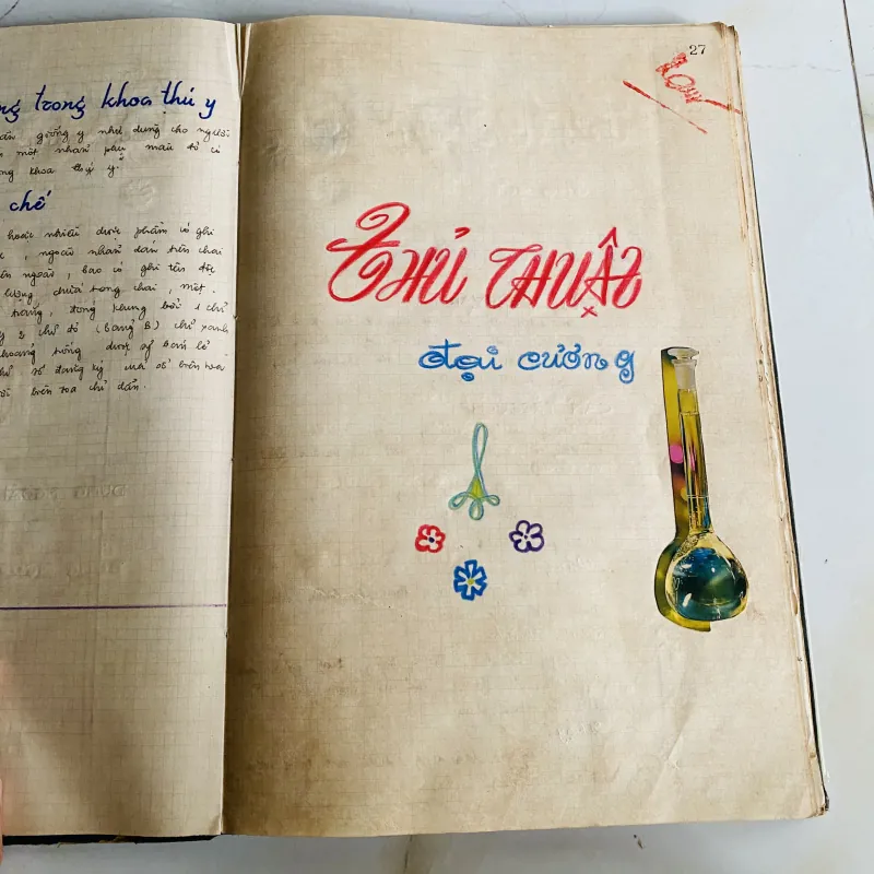 Sổ dược khoa viết tay (1969) 1013337