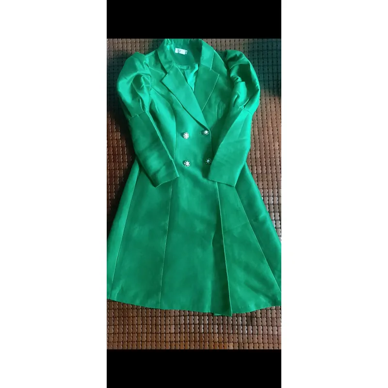 Áo khoác nữ Myway dáng dài tay bồng sang trọng sz M 786377