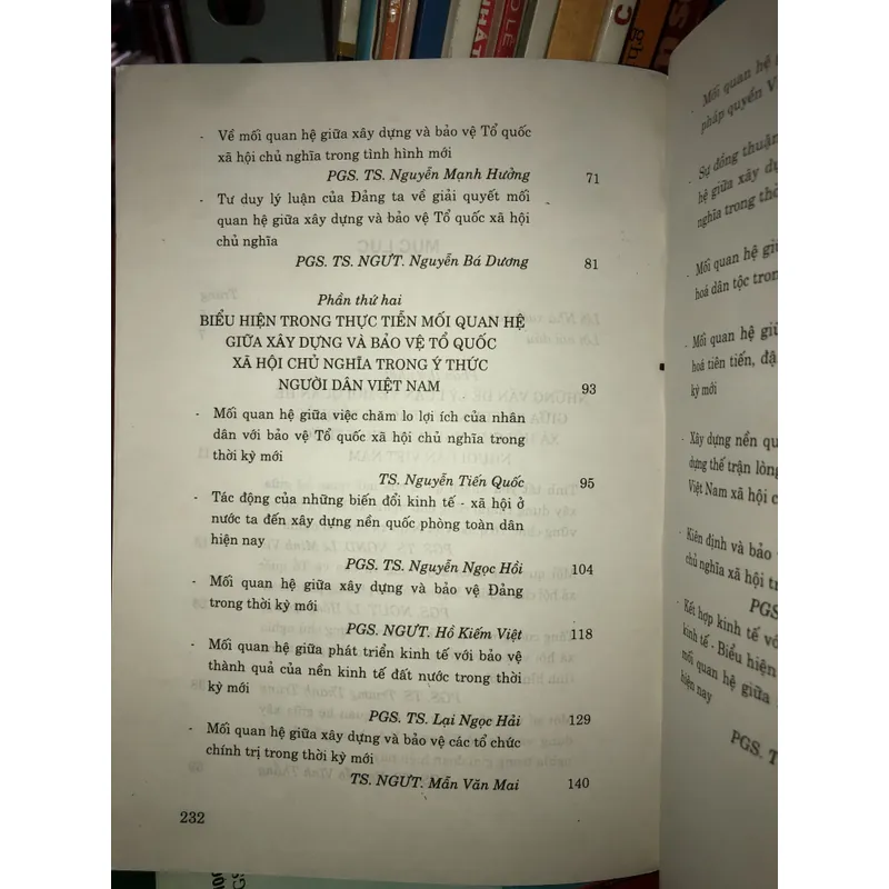 Mối quan hệ giữa xây dựng và bảo vệ tổ quốc xã hội chủ nghĩa trong ý thức người dân… 703378